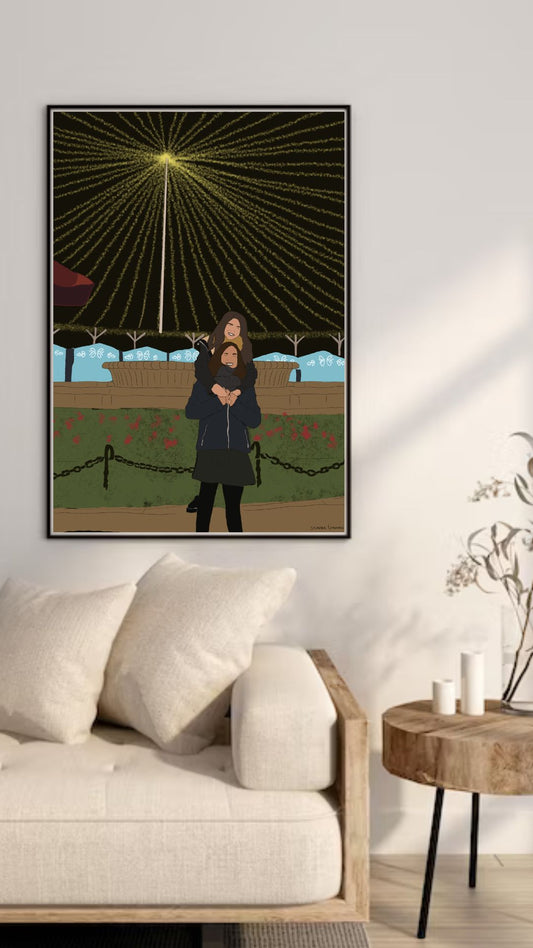 Ilustración personalizada - DETALLES +FONDO