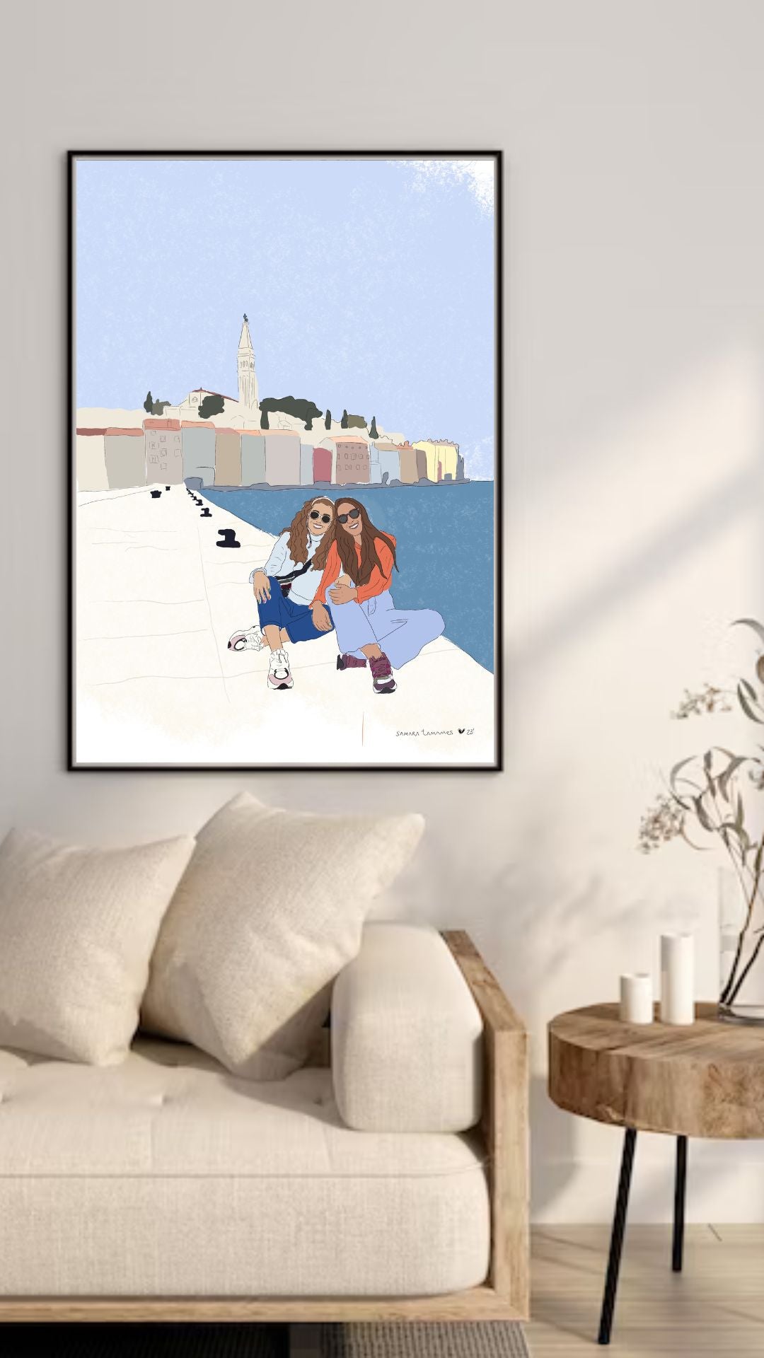 Ilustración personalizada - DETALLES +FONDO
