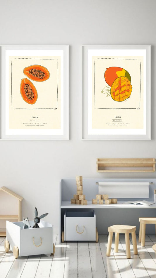 Ilustración Nacimiento - FRUTA