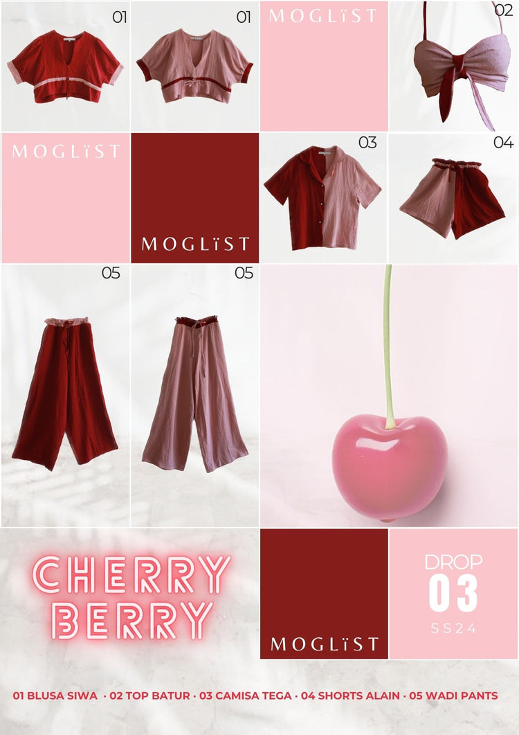 BAMBULA SETS - CHERRY BERRY