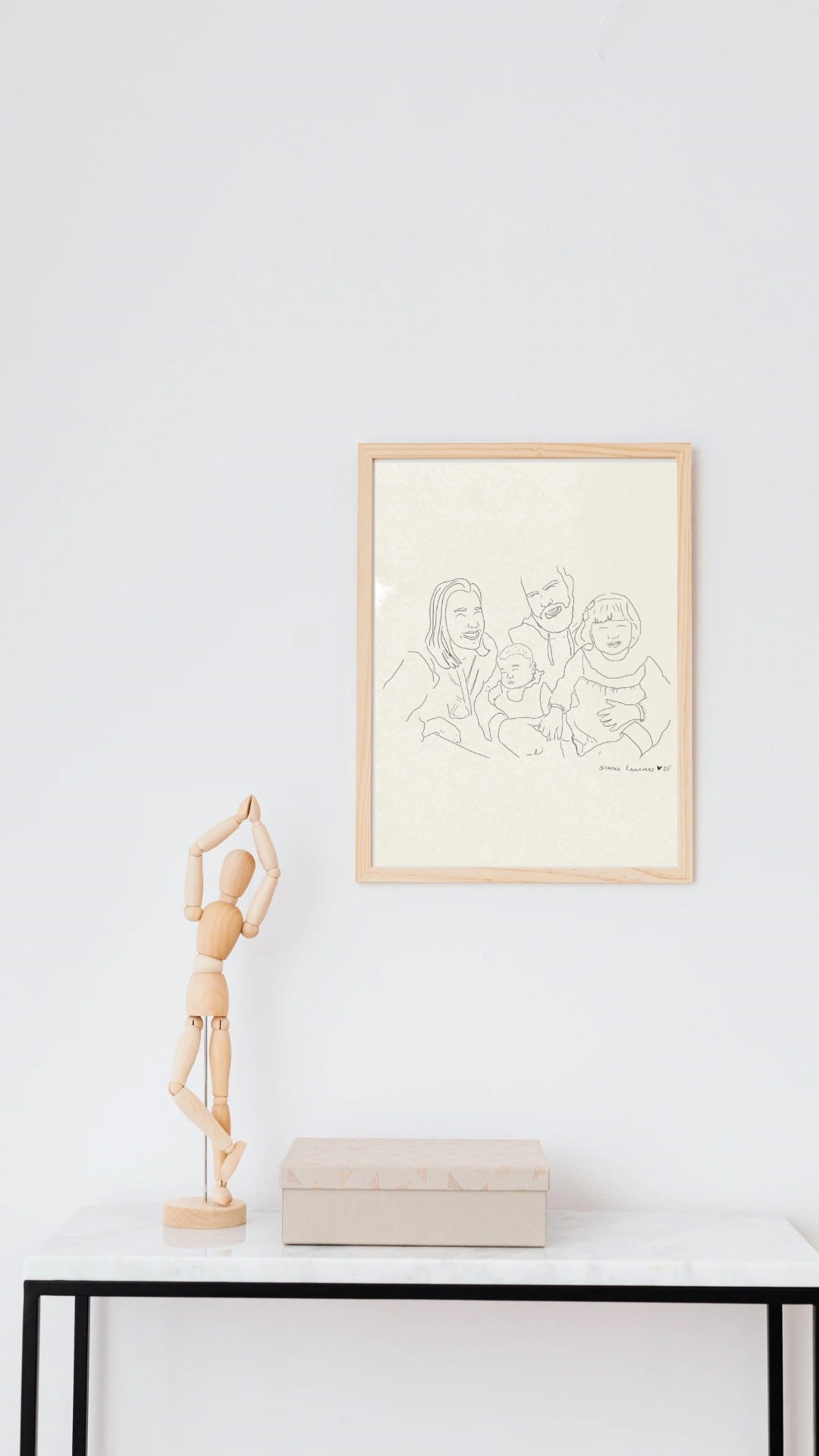 Ilustración personalizada - ESTILO LINEAL