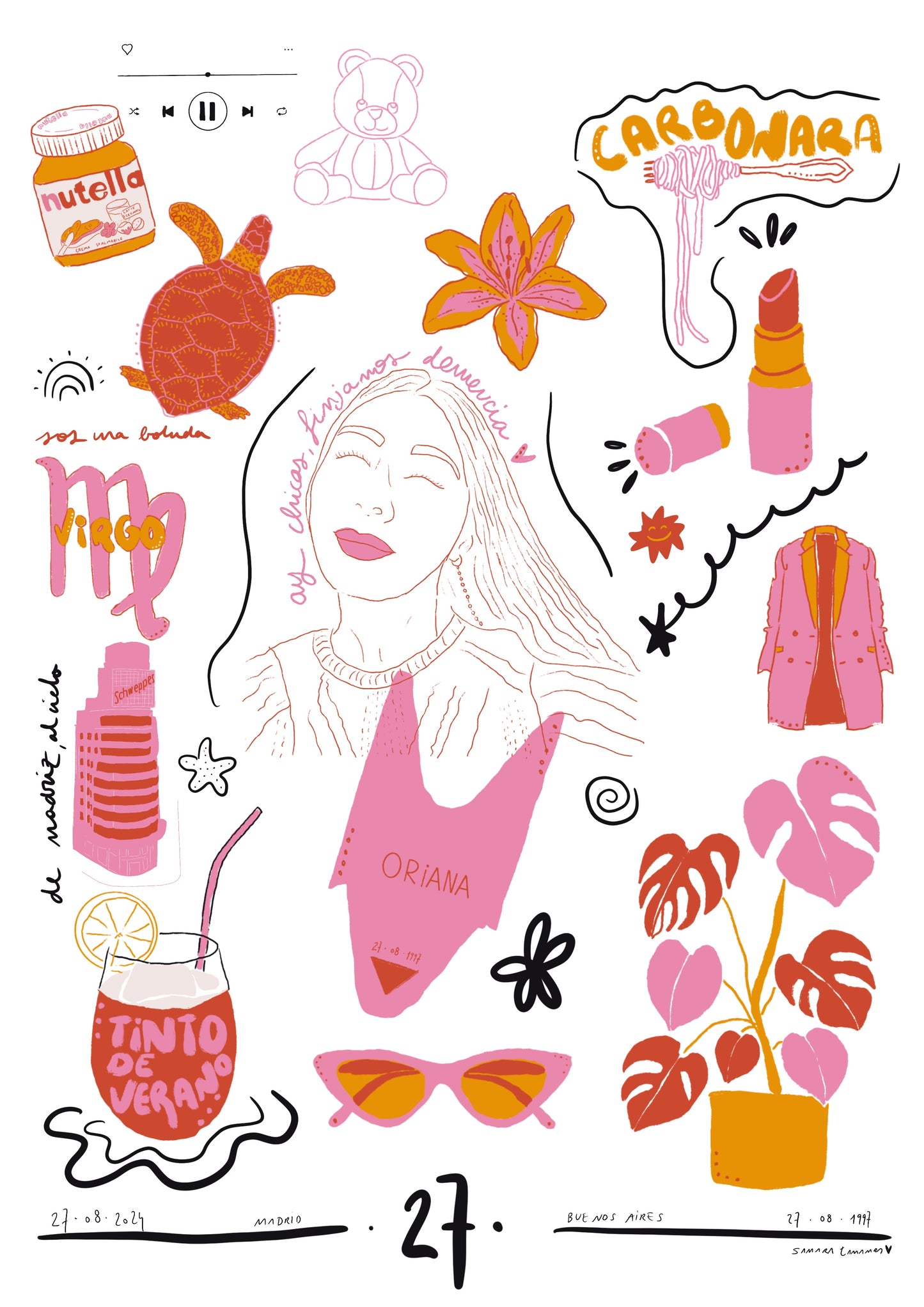 Ilustración personalizada - TU UNIVERSO