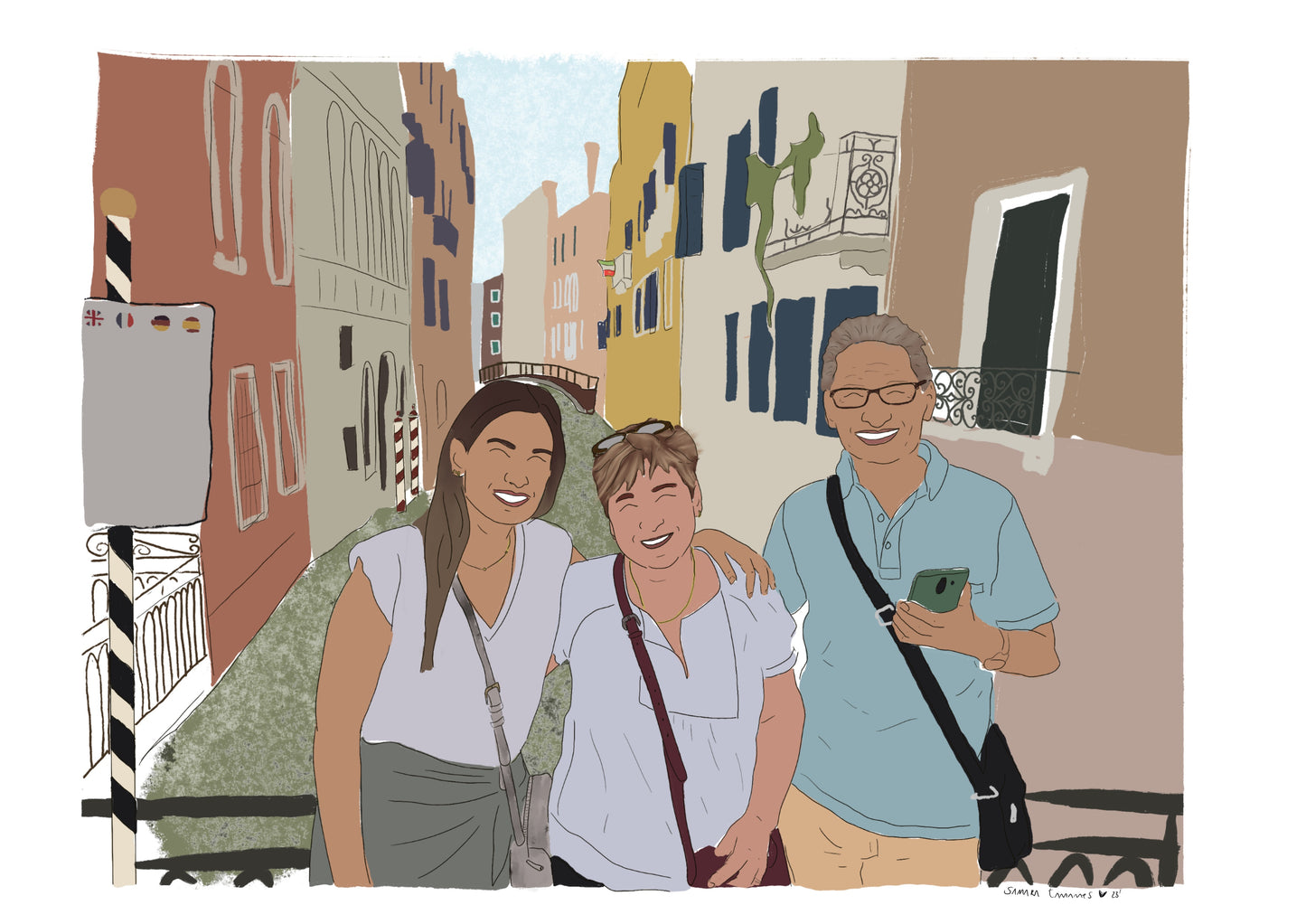Ilustración personalizada - DETALLES +FONDO