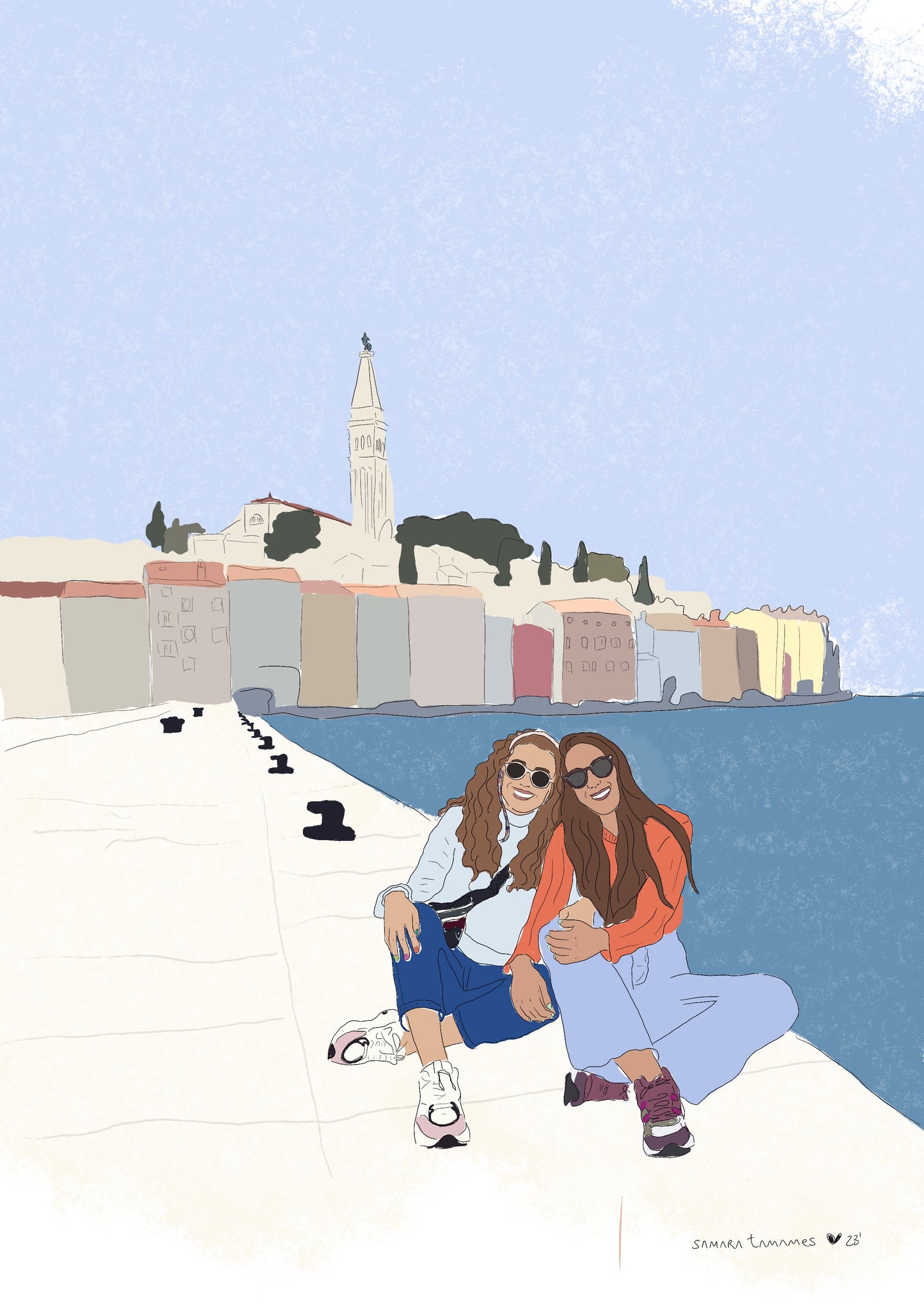 Ilustración personalizada - DETALLES +FONDO