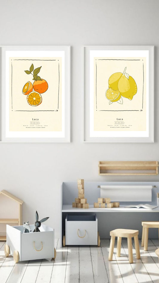 Ilustración Nacimiento - FRUTA